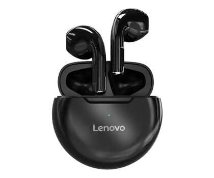 True Wireless LENOVO sluchawki douszne TWS HT38 czarne HT38BLA